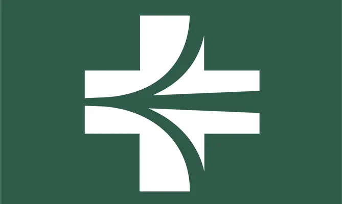 Three Rivers Concierge Medicine white logomark on green background